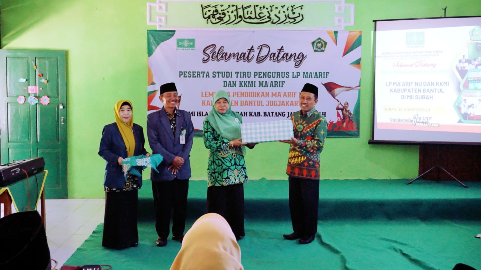 LP Maarif NU Bantul ke MII SUbah, Batang